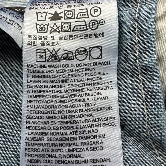 Levi’s Altered 511 Raw Hem Jeans W30 x L32 - Picture 14 of 14